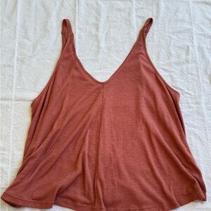 Free People Intimately rust flowy tank top